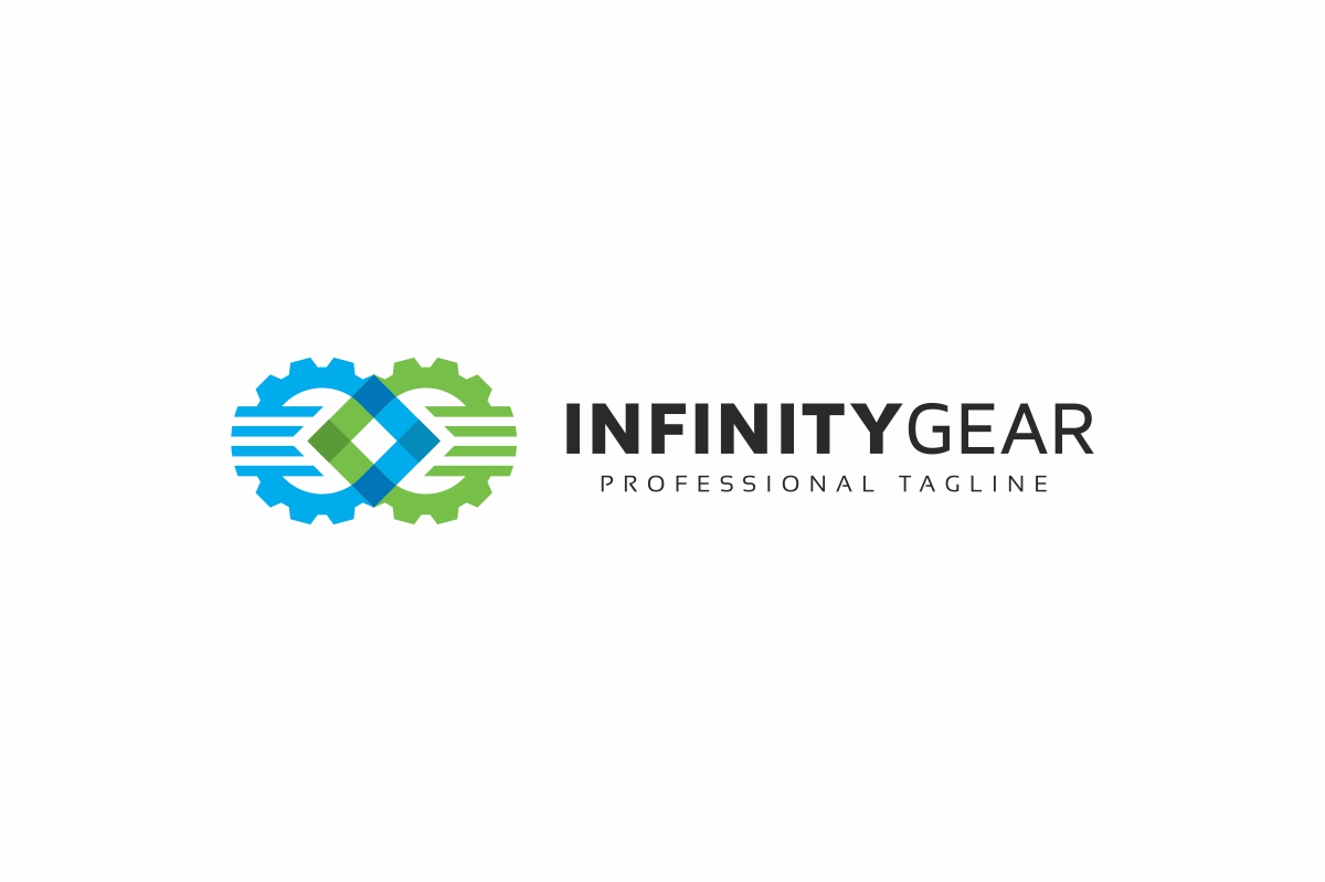 Download Шаблон логотипа "Infinity Gear Logo Template" / Infinity Gear Logo Template - Шаблон логотипа на тему графика automotive,bolpent,business,company,corporate,crossfit,development,elegant,engine,engineering,fire,gear,human,infinite,infinity,iron,logo,machine,modern,movement