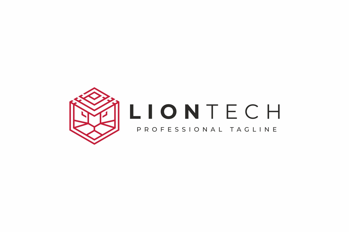 Download Шаблон логотипа "Lion Tech Logo Template" / Lion Tech Logo Template - Шаблон логотипа на тему графика animals,auto,automobile,blue,brand logo,branding,car,car logo,company,company logo,corporate,creative,creative logo,creative logo design,free logo,geek,geek logo,logo creative,logo free,logo 