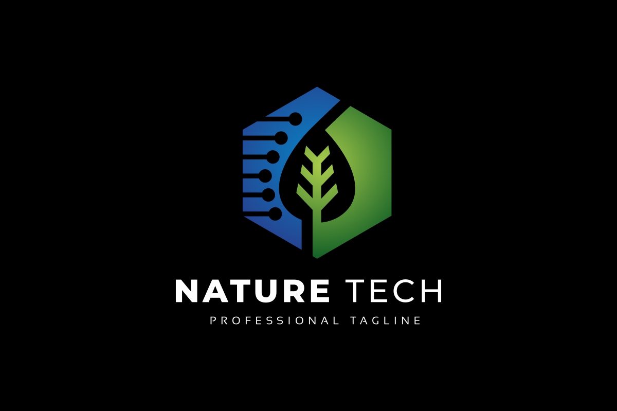Download Шаблон логотипа "Nature Tech Logo Template" / Nature Tech Logo Template - Шаблон логотипа на тему графика abstract element,bio,biology,business,connect,data network,drop,eco,eco logo,eco tech logo,ecology,electronic,environment,farm,green drop,green tech logo,green technology,leaf,line,logo