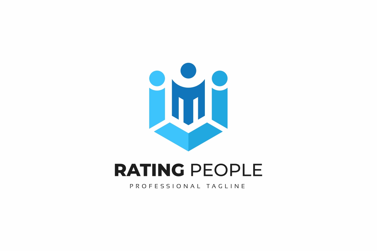 Download Шаблон логотипа "Rating People Logo Template" / Rating People Logo Template - Шаблон логотипа на тему графика armour,association,blazon,citizens,club,company,covering,elegant,emblem,group,guard,human,insignia,man,network,people,protection,protective,public,safe