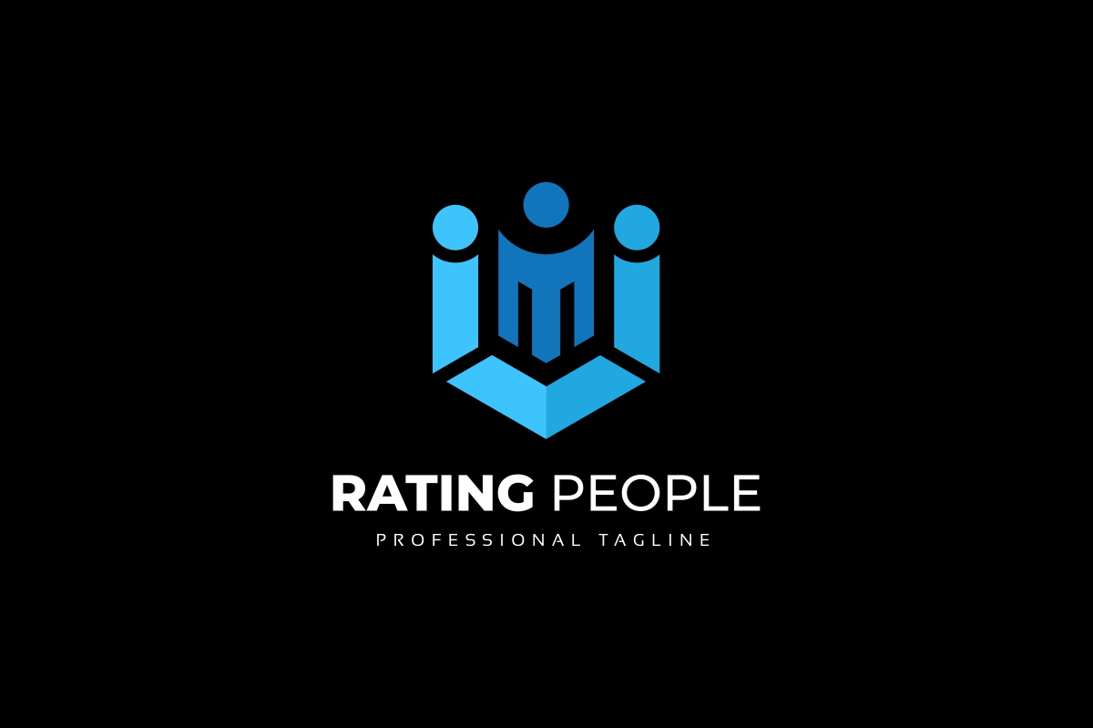 Download Шаблон логотипа "Rating People Logo Template" / Rating People Logo Template - Шаблон логотипа на тему графика armour,association,blazon,citizens,club,company,covering,elegant,emblem,group,guard,human,insignia,man,network,people,protection,protective,public,safe