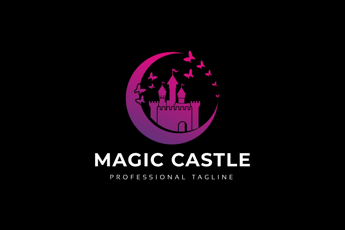 Download Шаблон логотипа "Magic Castle Logo Template" / Magic Castle Logo Template - Шаблон логотипа на тему графика agency,blog,business,castle,child,children,company,corporate,daycare,daydream,dream,dream castle,fantasy,festival,identity,logo,magic,moon,palace,print