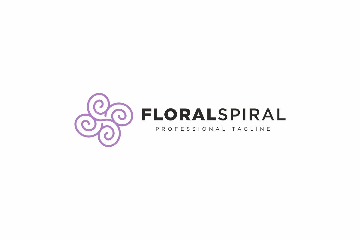 Download Шаблон логотипа "Floral Spiral Logo Template" / Floral Spiral Logo Template - Шаблон логотипа на тему графика app,astrology,beauty salon logo,beauty spa logo,cluster,connected,creative,curve,curves,delicate,elegant,floral spiral,florist logo,flower group,flowers,hypnosis,hypnotic symbol,petal,petals,