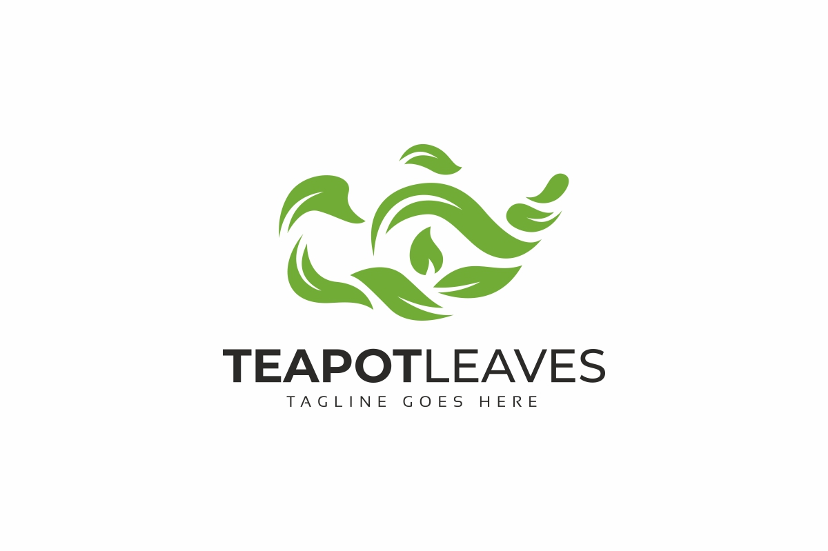 Download Шаблон логотипа "Teapot Leaves Logo Template" / Teapot Leaves Logo Template - Шаблон логотипа на тему графика china,drink,food,fresh,leaves,natural,organic,sophisticated,tea,tea leaves,teapot