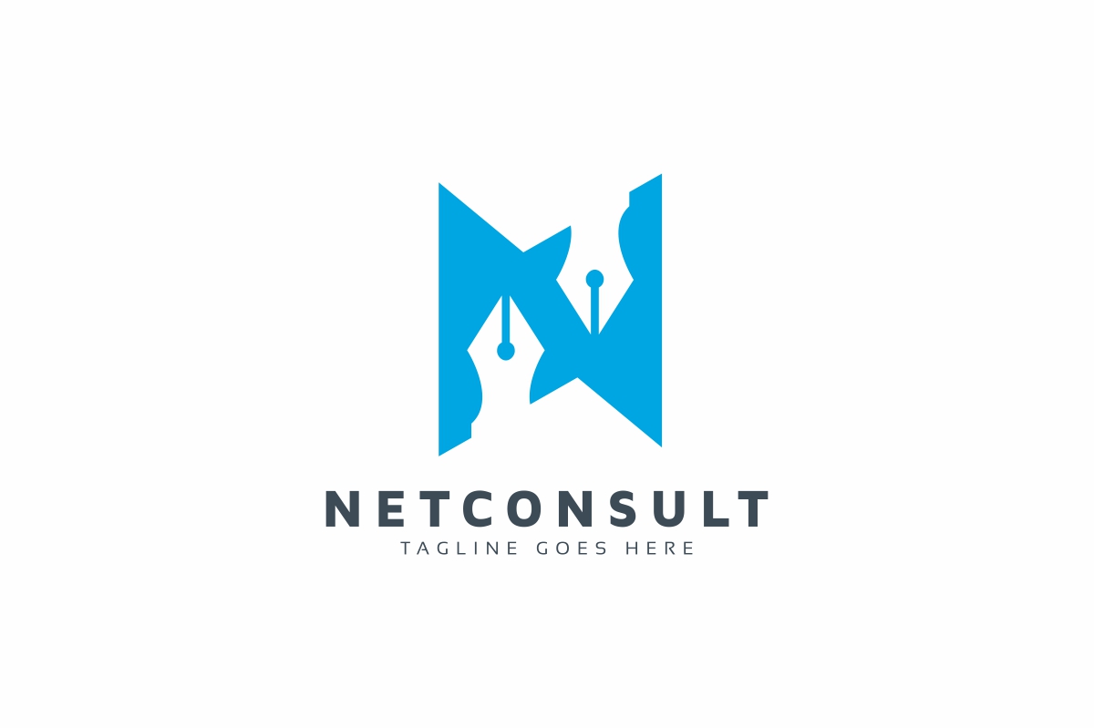 Download Шаблон логотипа "Consulting N Letter Logo Template" / Consulting N Letter Logo Template - Шаблон логотипа на тему графика business,consultant,consulting,letter,online,professional,solution