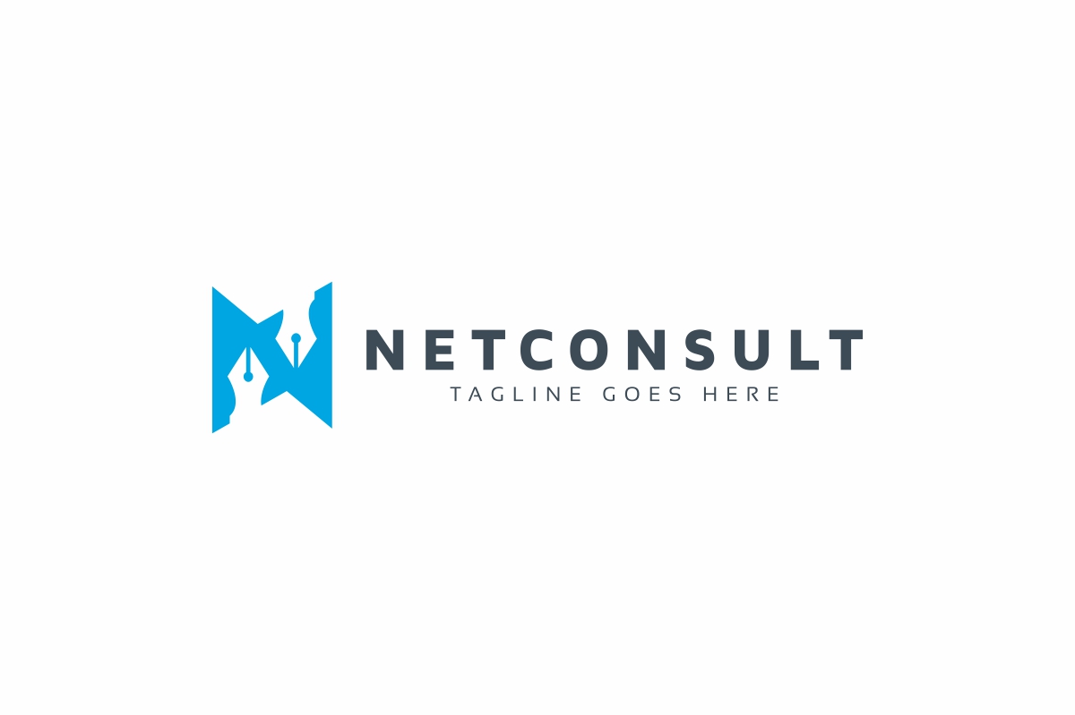Download Шаблон логотипа "Consulting N Letter Logo Template" / Consulting N Letter Logo Template - Шаблон логотипа на тему графика business,consultant,consulting,letter,online,professional,solution
