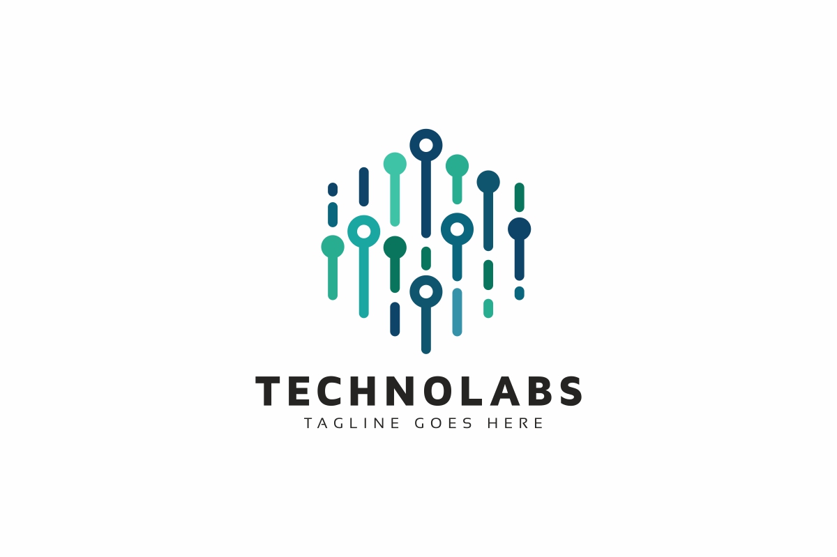 Download Шаблон логотипа "Technology Hexagon Logo Template" / Technology Hexagon Logo Template - Шаблон логотипа на тему графика 3d,brand,branding,business,cell,chemistry,company,corporate,hexagon,identity,logo,perspective,solution,tech,three,vector,visual identity