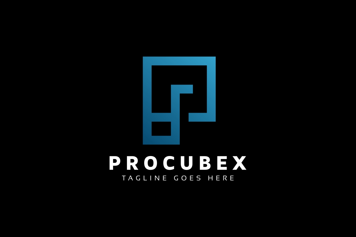 Download Шаблон логотипа "Procubex P Letter Logo Template" / Procubex P Letter Logo Template - Шаблон логотипа на тему графика advertising,bold,brand,branding,business,corporate,creative,design,icon,industry,letter,logo,marketing,media,modern,p letter,p logo,political,print,print ready
