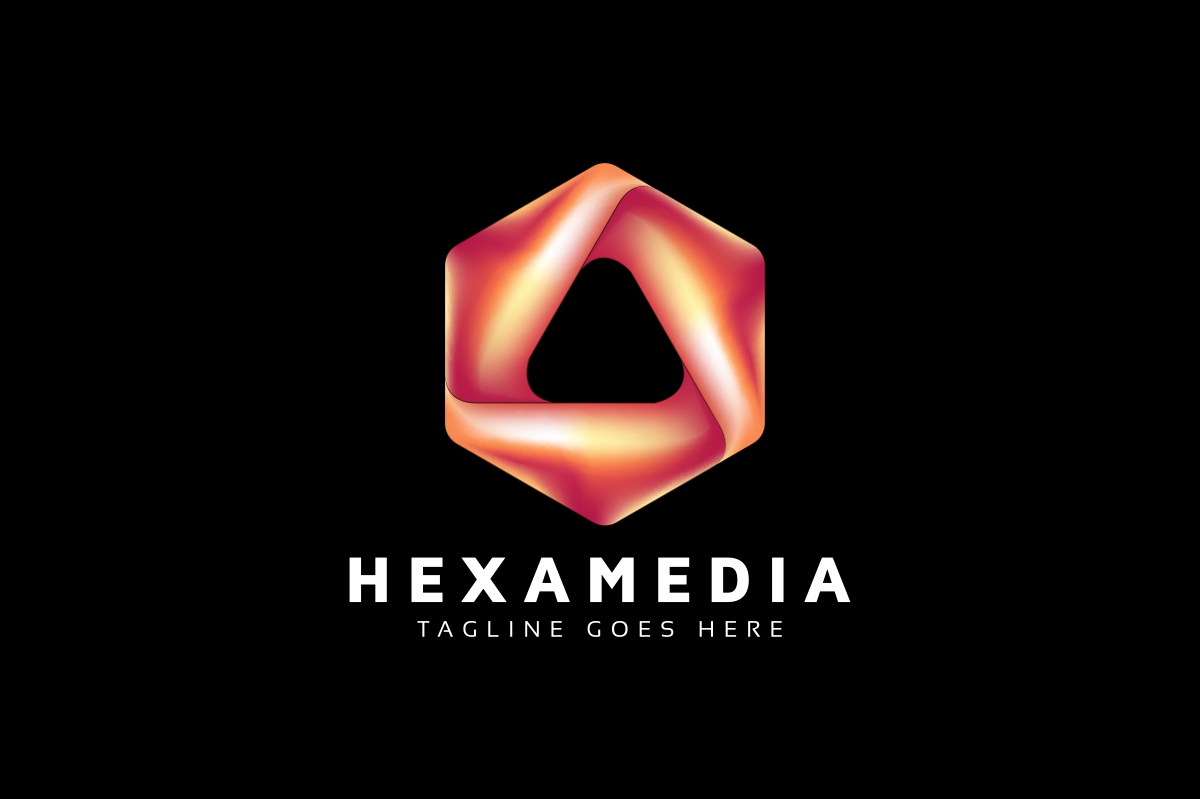 Download Шаблон логотипа "Hexagon Media Logo Template" / Hexagon Media Logo Template - Шаблон логотипа на тему графика agency,box,brand,branding,business,colorful,corporate,creation,cube,cubical,entertainment,firm,group,hexa,hexagon,identity,media,media center,modern,multimedia