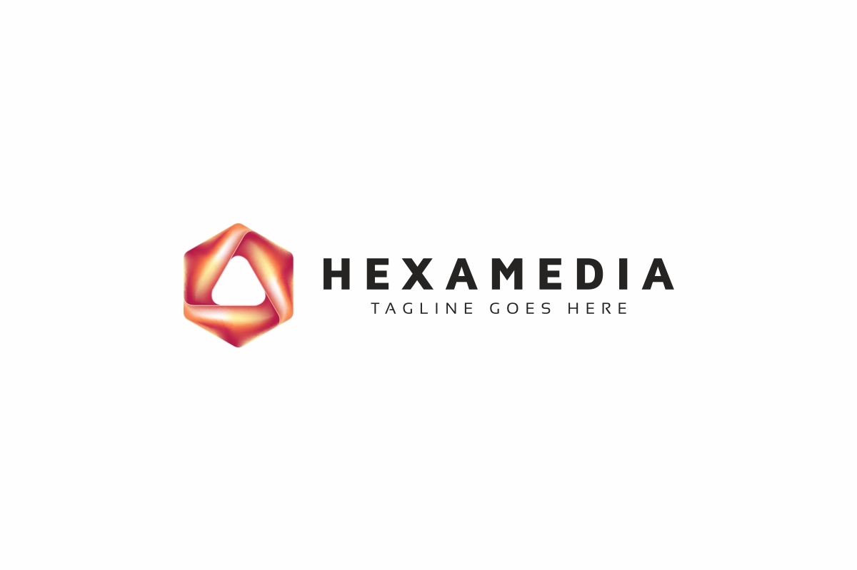 Download Шаблон логотипа "Hexagon Media Logo Template" / Hexagon Media Logo Template - Шаблон логотипа на тему графика agency,box,brand,branding,business,colorful,corporate,creation,cube,cubical,entertainment,firm,group,hexa,hexagon,identity,media,media center,modern,multimedia