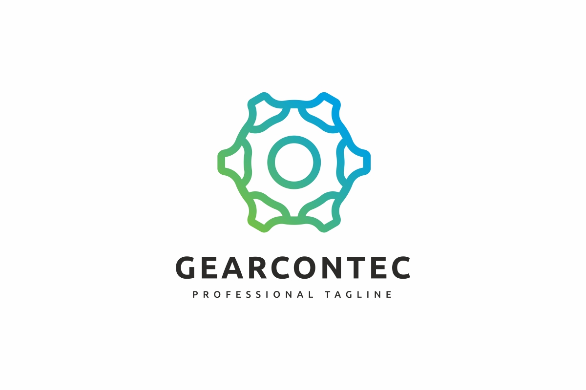 Download Шаблон логотипа "Gear Connect Logo Template" / Gear Connect Logo Template - Шаблон логотипа на тему графика 3d,abstract,business,colorful,communication,communications,computer,connect,consulting,gear,idea,internet,link,partnership,security,service,services,social,social media,software