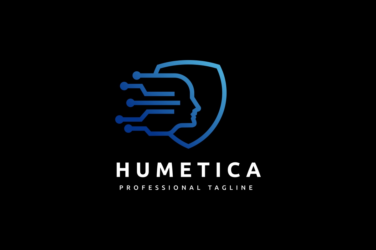 Download Шаблон логотипа "Human Tech Logo Template" / Human Tech Logo Template - Шаблон логотипа на тему графика brain,concept,design,engineering,gear,gears,head,icon,idea,illustration,industrial,innovation,intelligence,invention,isolated,it,logo concept,machine,man,mechanic