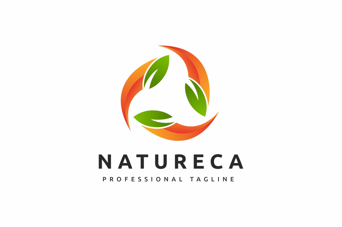 Download Шаблон логотипа "Nature Rotation Logo Template" / Nature Rotation Logo Template - Шаблон логотипа на тему графика arrow,bio,circle,company,custom,direction,eco,eco friendly,eco system,ecological,ecology,energy,environment,filter,green,leaf,logo,natural,nature,organic