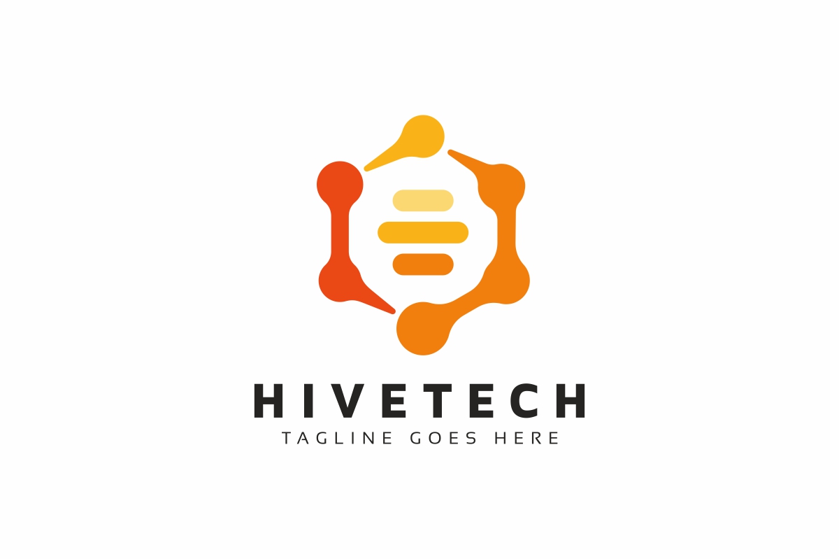 Download Шаблон логотипа "Hive Tech Logo Template" / Hive Tech Logo Template - Шаблон логотипа на тему графика agency,app,business,cable,communication,company,connect,corporate,creative,digital,flat,globe,hexa,hexagon,icon,internet,logo,media,modern,professional