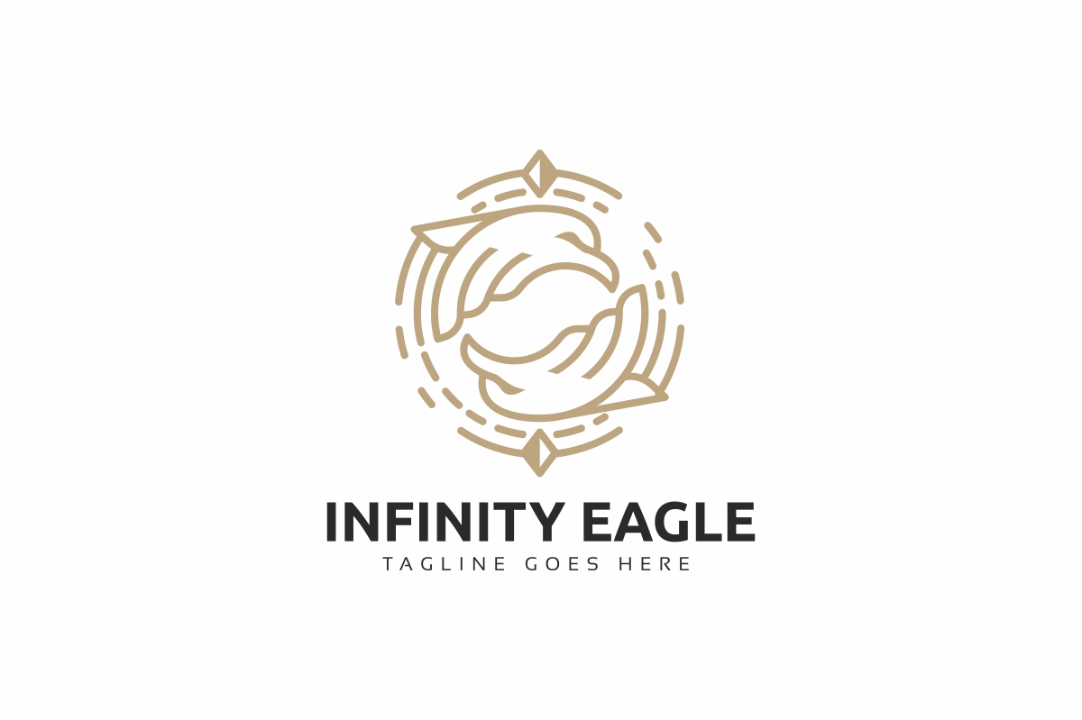 Download Шаблон логотипа "Infinity Eagle Logo Template" / Infinity Eagle Logo Template - Шаблон логотипа на тему графика administrative,belief,blue,branding,communication,corporate,development,elegant,endless,forever,green,human,infinite,infinity,law,management,marketing,modern,movement,perfect