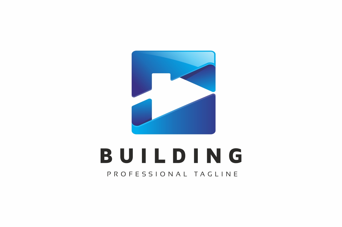 Download Шаблон логотипа "Building Logo Template" / Building Logo Template - Шаблон логотипа на тему графика 3d,3d logo,architecture,build,building,business,capital,city,constraint,construction,elegant,engineer,home,house,housing,interior,land business,metropolis,mount,properties