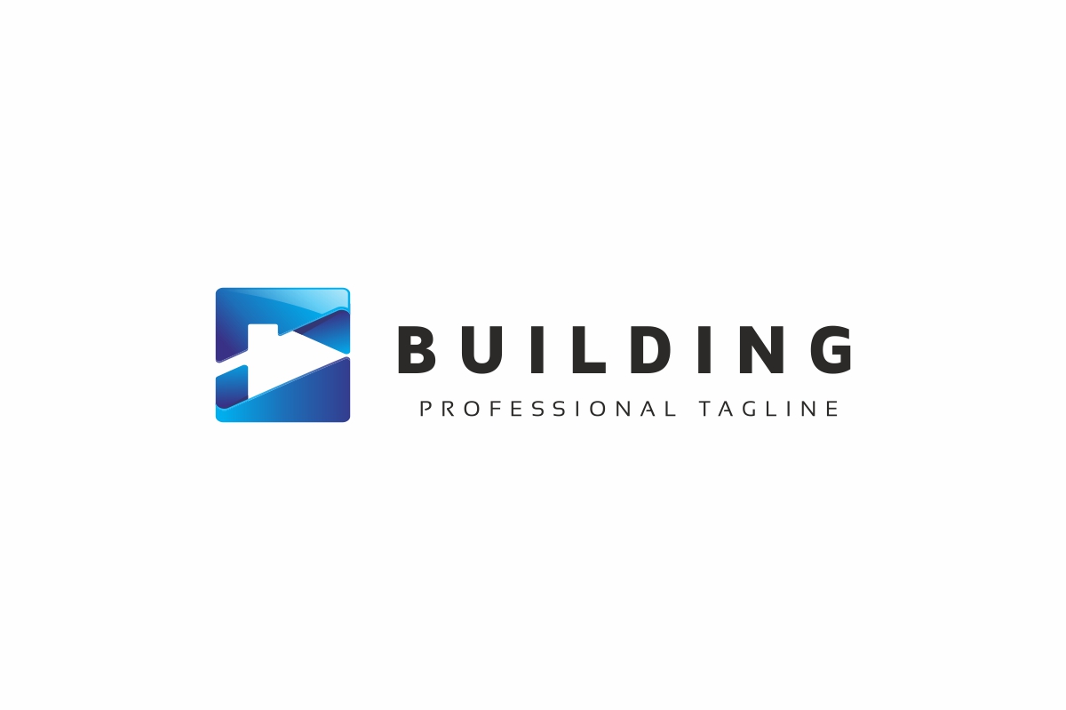 Download Шаблон логотипа "Building Logo Template" / Building Logo Template - Шаблон логотипа на тему графика 3d,3d logo,architecture,build,building,business,capital,city,constraint,construction,elegant,engineer,home,house,housing,interior,land business,metropolis,mount,properties