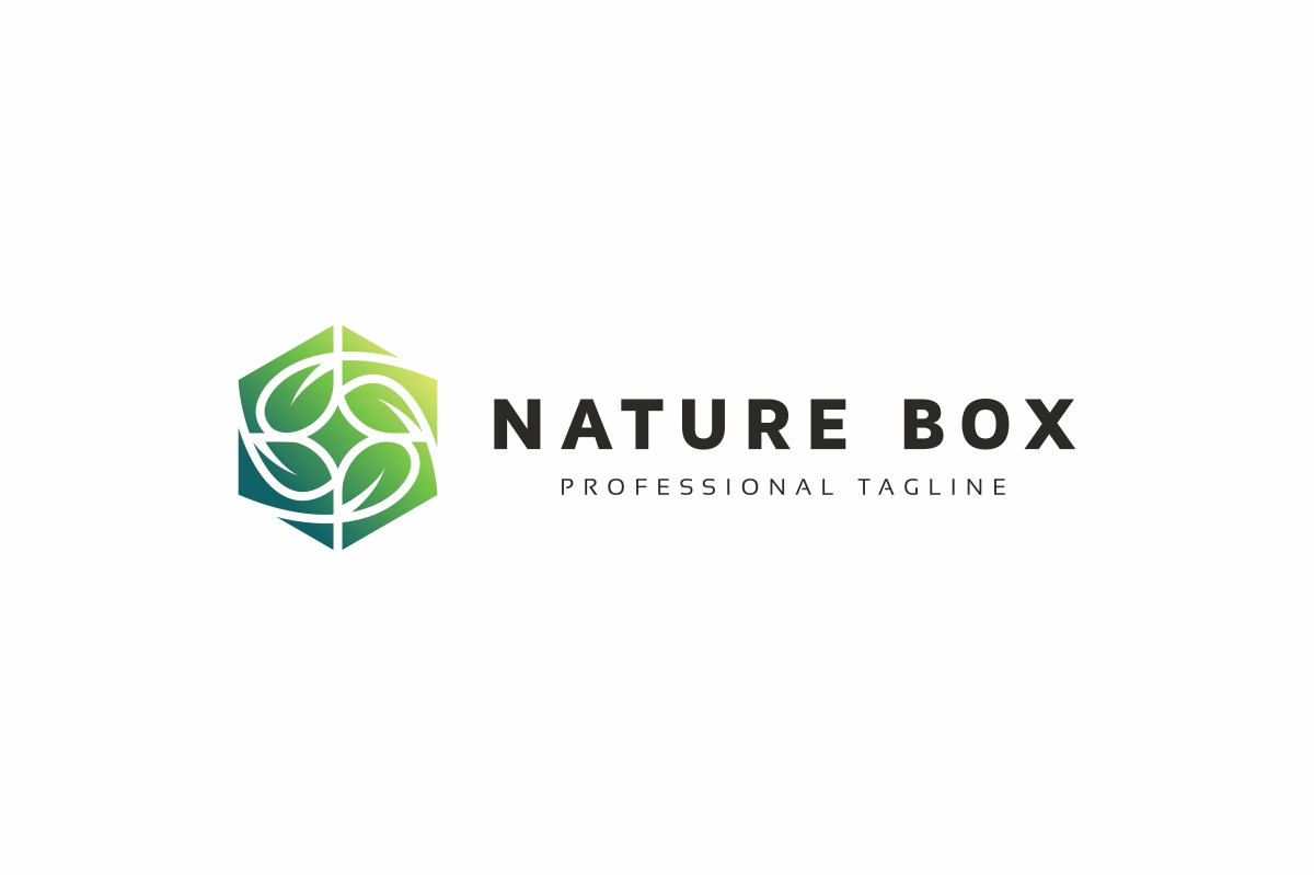 Download Шаблон логотипа "Nature Box Logo Template" / Nature Box Logo Template - Шаблон логотипа на тему графика agriculture logo,beauty,bio,botany,conservation,creative concept,emblem logo,environment,environmental,farm logo,food,garden,gardening logo,green,insignia,landscape,leaf,logotype,natural logo