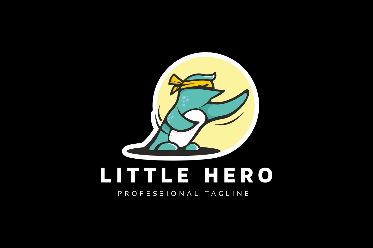 Download Шаблон логотипа "Little Pinguin Logo Template" / Little Pinguin Logo Template - Шаблон логотипа на тему графика animal,animal geek,animals,education,education website,geek,geek animal,ice,mascot,pingu,pinguin,pinguin logo,school,toga,water,web,web mascot logo,worksheet