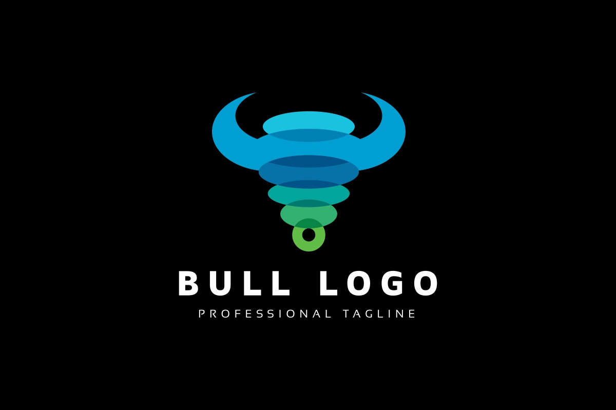 Download Шаблон логотипа "Bull Colorful Logo Template" / Bull Colorful Logo Template - Шаблон логотипа на тему графика animal,animals,battle,branding,bull,bull logo,colorful,consultant,consulting,corporate,creative,creativity,expertise,finance,financial,game,investment,marketing,polygon,real estate
