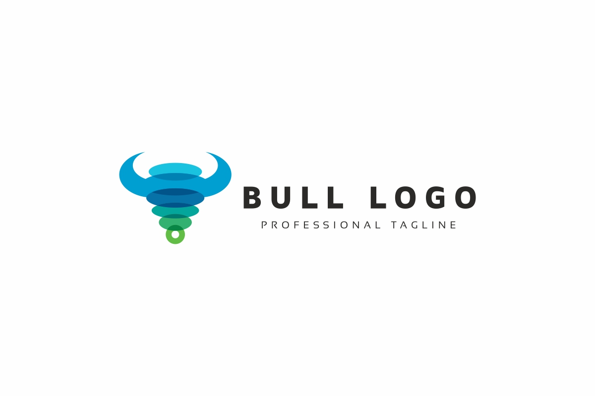 Download Шаблон логотипа "Bull Colorful Logo Template" / Bull Colorful Logo Template - Шаблон логотипа на тему графика animal,animals,battle,branding,bull,bull logo,colorful,consultant,consulting,corporate,creative,creativity,expertise,finance,financial,game,investment,marketing,polygon,real estate