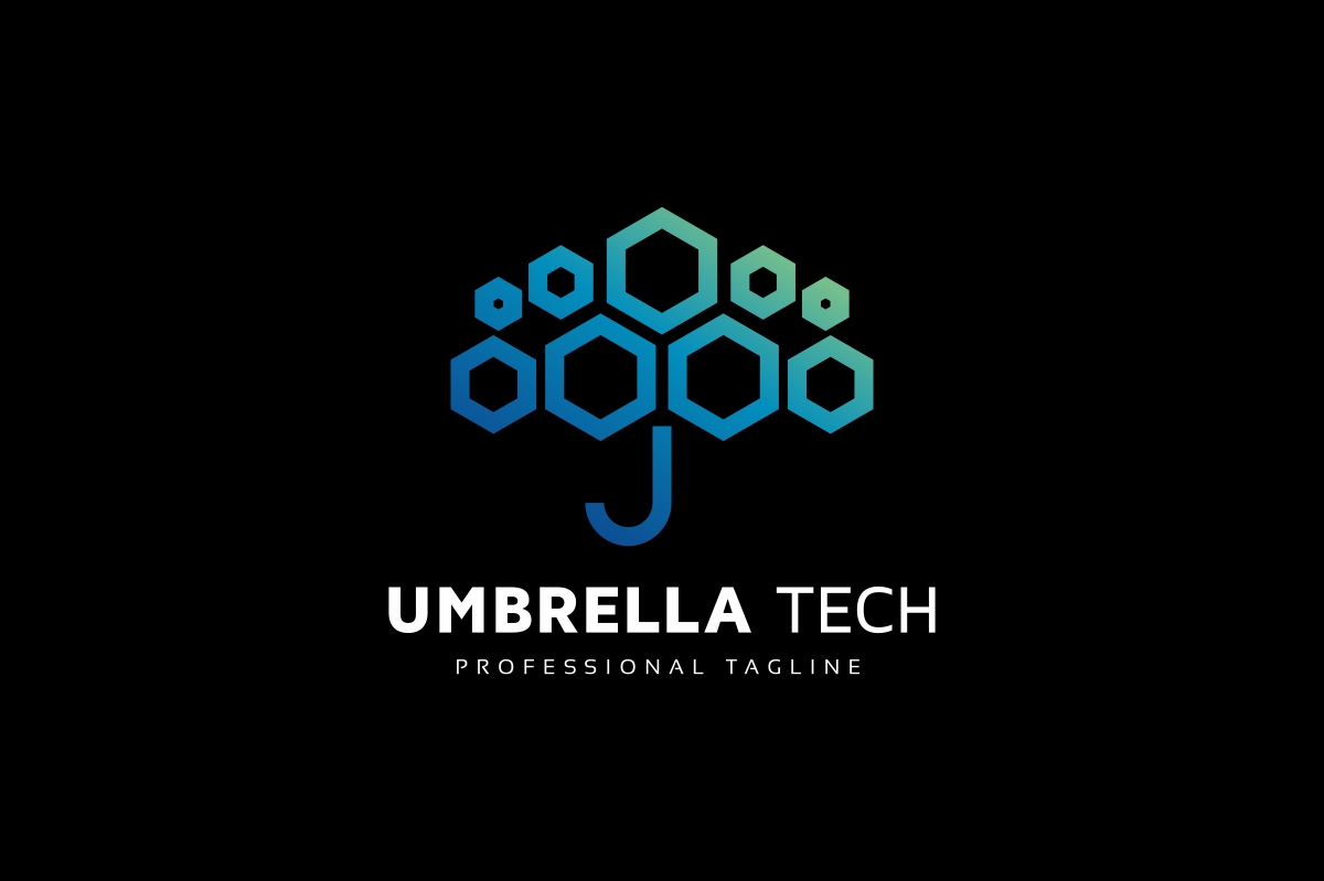 Download Шаблон логотипа "Umbrella Tech Logo Template" / Umbrella Tech Logo Template - Шаблон логотипа на тему графика app,apps,brand,branding,business,cloud,cloud computing,colorful,communication,company,creative,data,design,different,host,hosting,logo,logotype,media,online