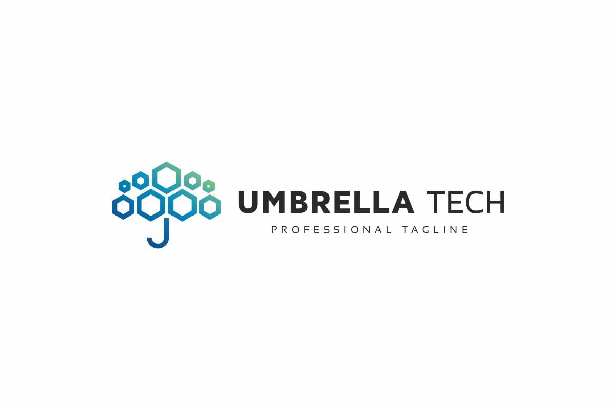 Download Шаблон логотипа "Umbrella Tech Logo Template" / Umbrella Tech Logo Template - Шаблон логотипа на тему графика app,apps,brand,branding,business,cloud,cloud computing,colorful,communication,company,creative,data,design,different,host,hosting,logo,logotype,media,online