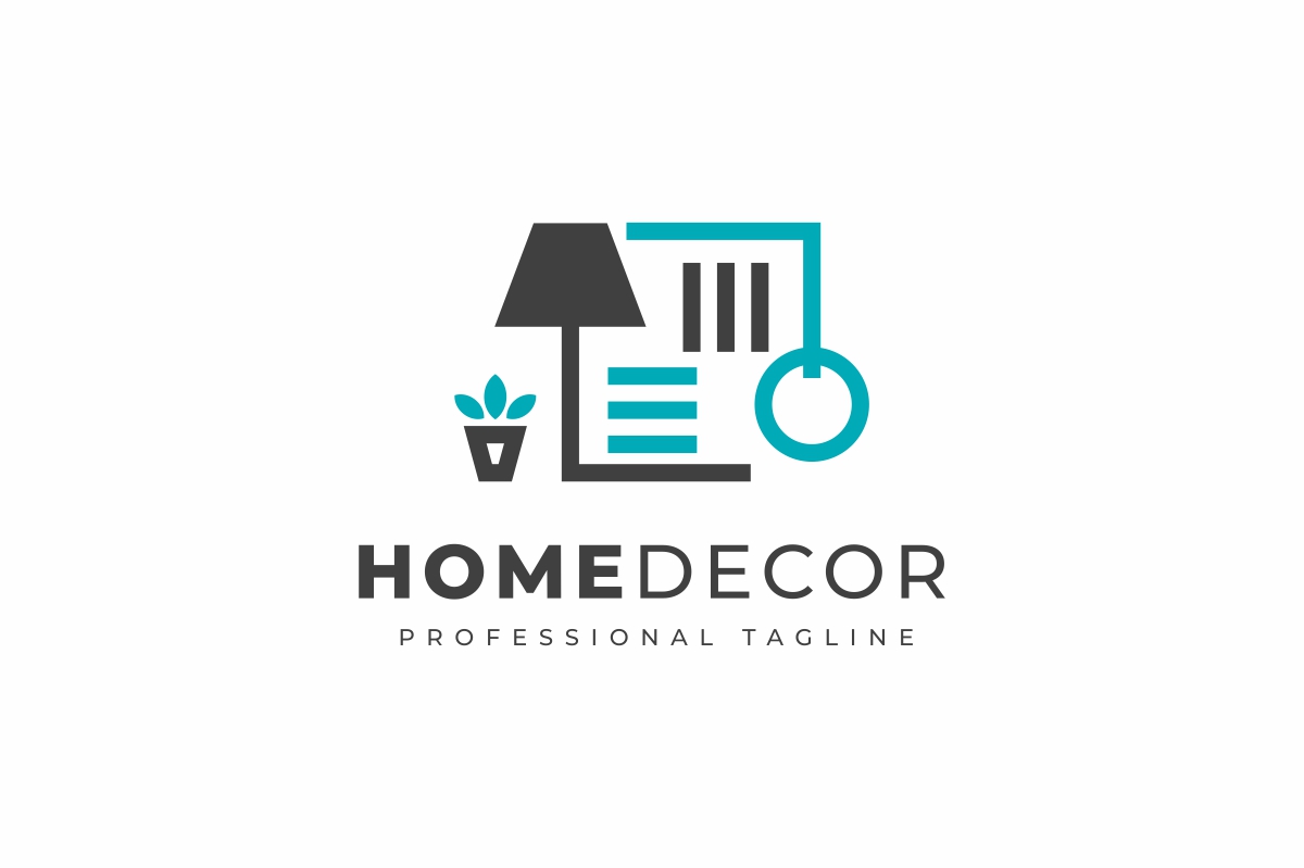Download Шаблон логотипа "Home Decor Logo Template" / Home Decor Logo Template - Шаблон логотипа на тему графика agency,architecture,business,chandelier,company,decor,decoration,decorative,home,house,idea,interior,lamp,office,plan,resort,service,sofa,tips,web