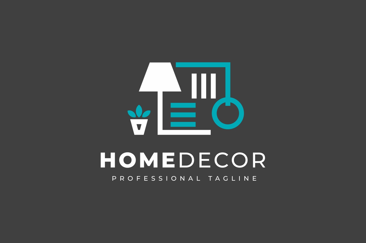 Download Шаблон логотипа "Home Decor Logo Template" / Home Decor Logo Template - Шаблон логотипа на тему графика agency,architecture,business,chandelier,company,decor,decoration,decorative,home,house,idea,interior,lamp,office,plan,resort,service,sofa,tips,web