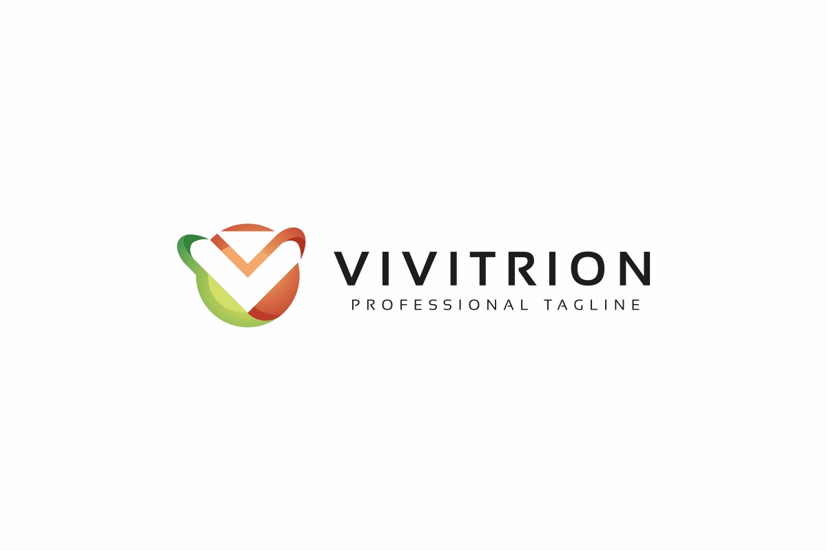 Download Шаблон логотипа "V Letter - 3D Sphere Logo Template" / V Letter - 3D Sphere Logo Template - Шаблон логотипа на тему графика 3d,agency,app,bold,business,circle,colorful,concept,corporate,creative,global,glossy,gradient,letter,marketing,media,modern,multimedia,professional,software