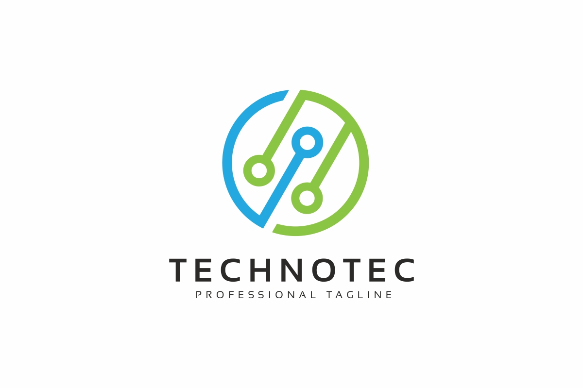 Download Шаблон логотипа "Tech Circle Logo Template" / Tech Circle Logo Template - Шаблон логотипа на тему графика agency,brain,business,circle,communication,connect,design,dot,energy,host,letter,line,manage,management,market,minimalist,network,path,people,professional
