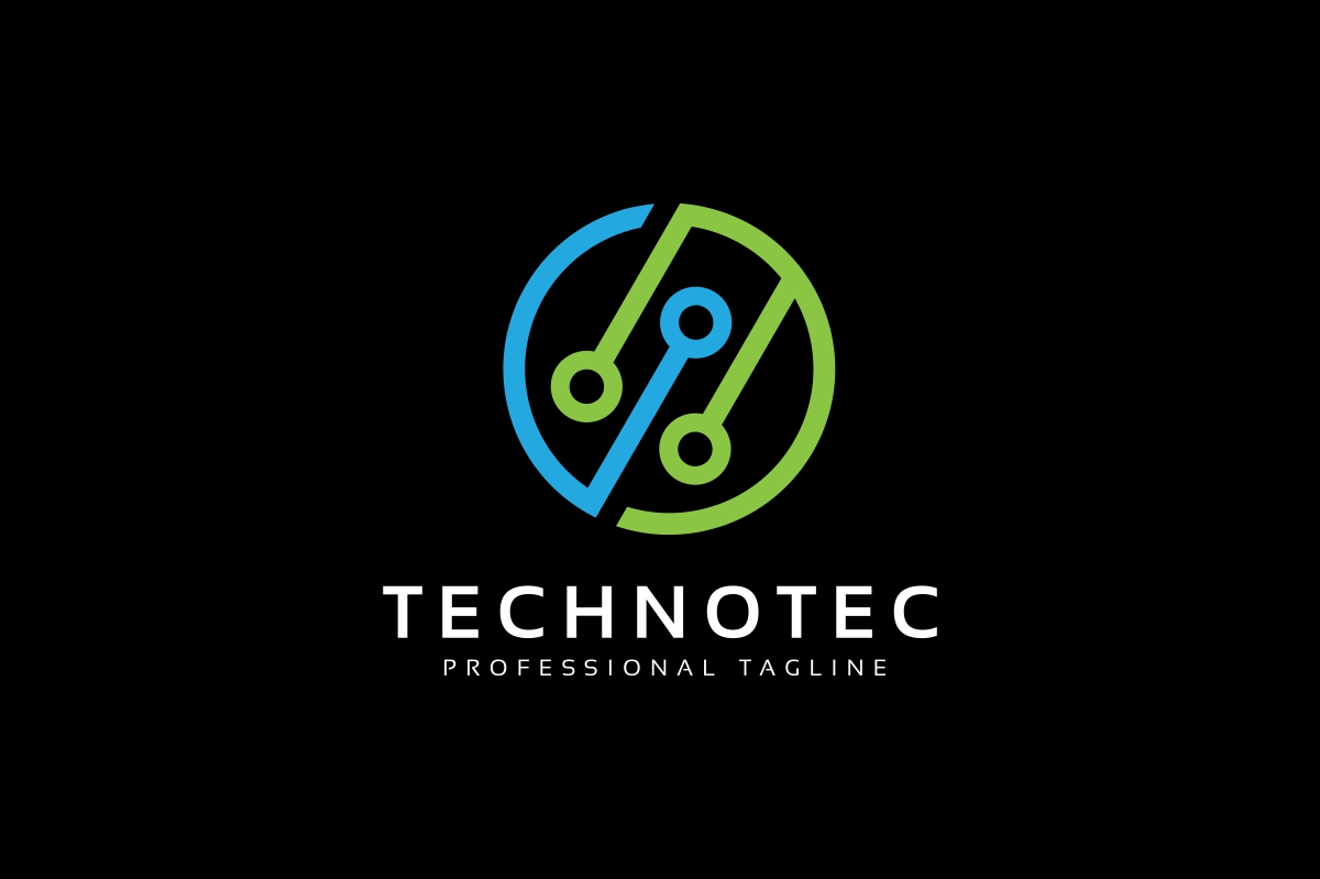 Download Шаблон логотипа "Tech Circle Logo Template" / Tech Circle Logo Template - Шаблон логотипа на тему графика agency,brain,business,circle,communication,connect,design,dot,energy,host,letter,line,manage,management,market,minimalist,network,path,people,professional