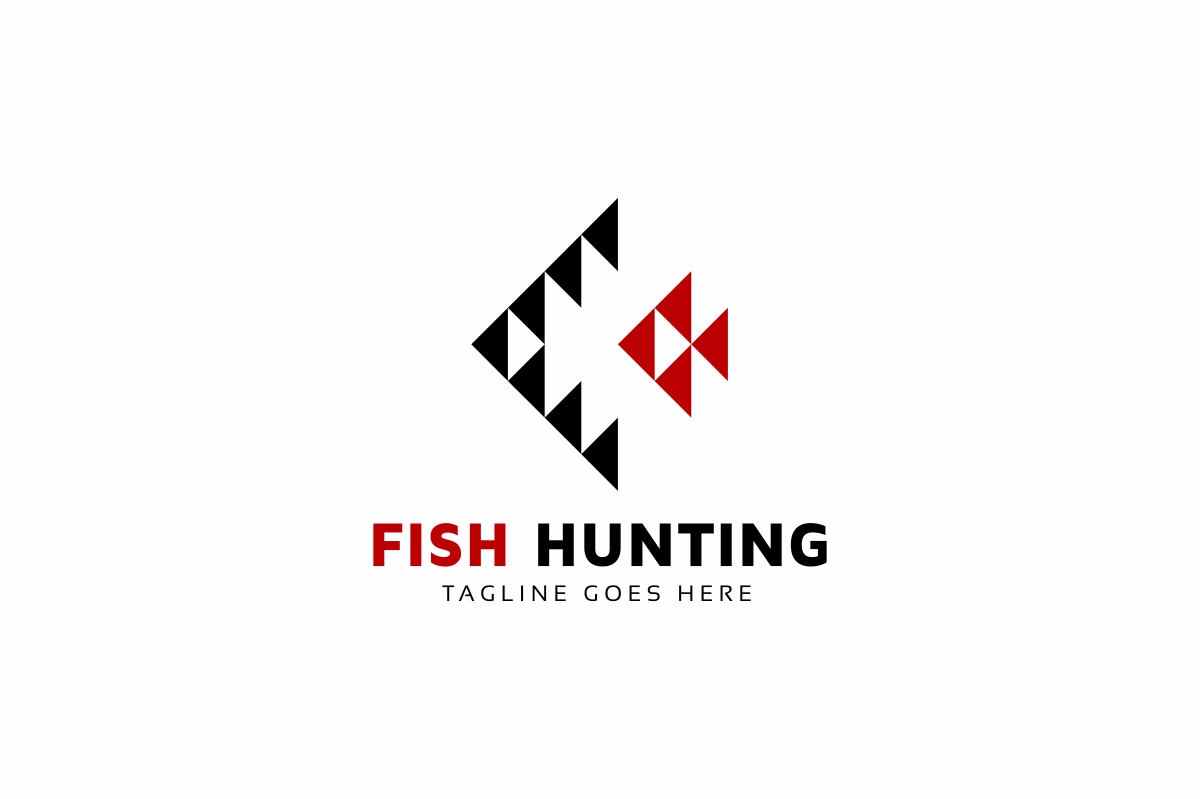 Download Шаблон логотипа "Fish Hunting Logo Template" / Fish Hunting Logo Template - Шаблон логотипа на тему графика angling,boat,bone,club,decal,factory,fish,fishing,hunt,hunting,outdoor,piranha,sea,skeleton,skull,sport,sticker,stickers,water
