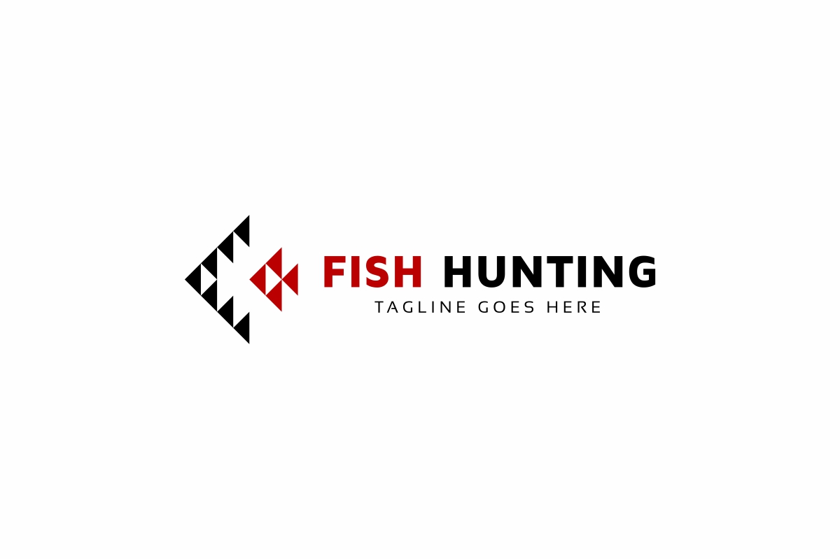 Download Шаблон логотипа "Fish Hunting Logo Template" / Fish Hunting Logo Template - Шаблон логотипа на тему графика angling,boat,bone,club,decal,factory,fish,fishing,hunt,hunting,outdoor,piranha,sea,skeleton,skull,sport,sticker,stickers,water