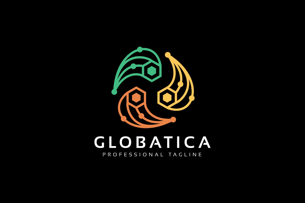 Download Шаблон логотипа "Global Rotation Logo Template" / Global Rotation Logo Template - Шаблон логотипа на тему графика abstract,business,central,centric,circle,circles,circular,colorful,consultant,core,creation,creative,data,development,digital,global,media,mind,mobile,network