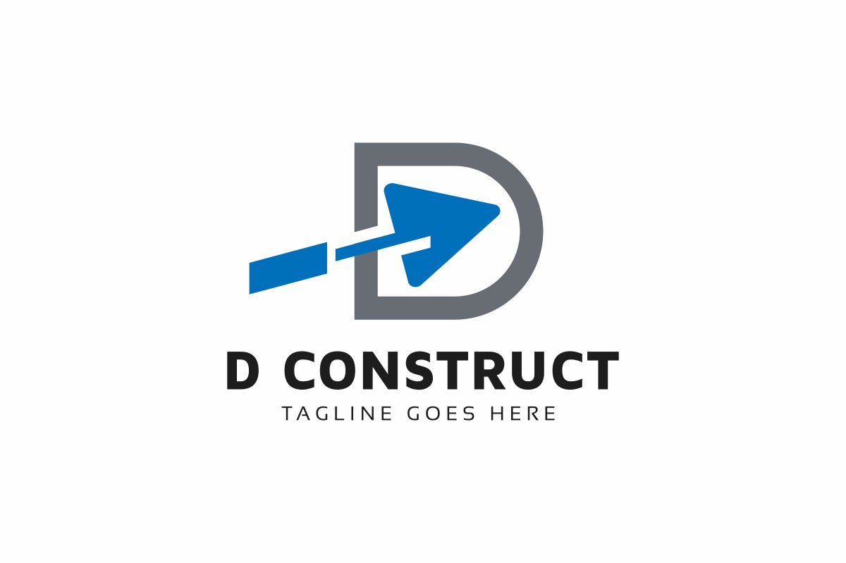 Download Шаблон логотипа "D Construction Logo Template" / D Construction Logo Template - Шаблон логотипа на тему графика app,architecture,communication,communications,construction,delivery,fitness,global,health,internet,legal,letter,letter d,letters,manufacturing,marketing,media,music,photography,real estate