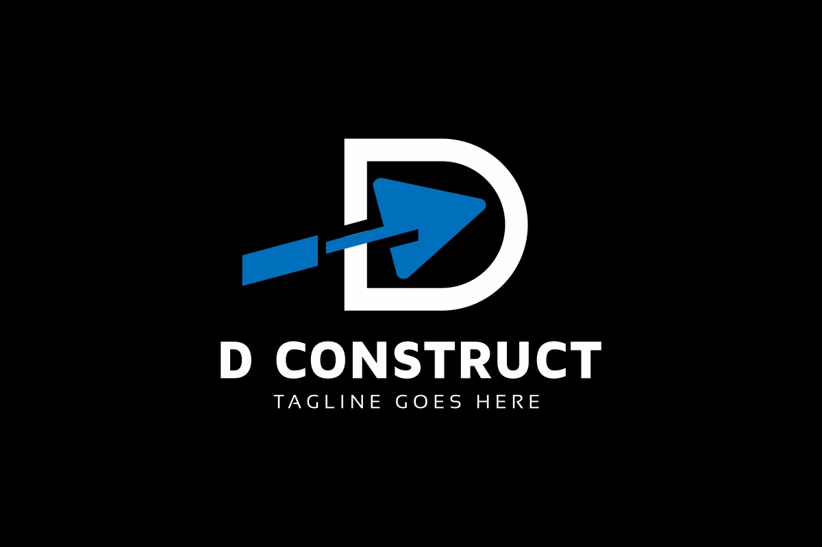 Download Шаблон логотипа "D Construction Logo Template" / D Construction Logo Template - Шаблон логотипа на тему графика app,architecture,communication,communications,construction,delivery,fitness,global,health,internet,legal,letter,letter d,letters,manufacturing,marketing,media,music,photography,real estate