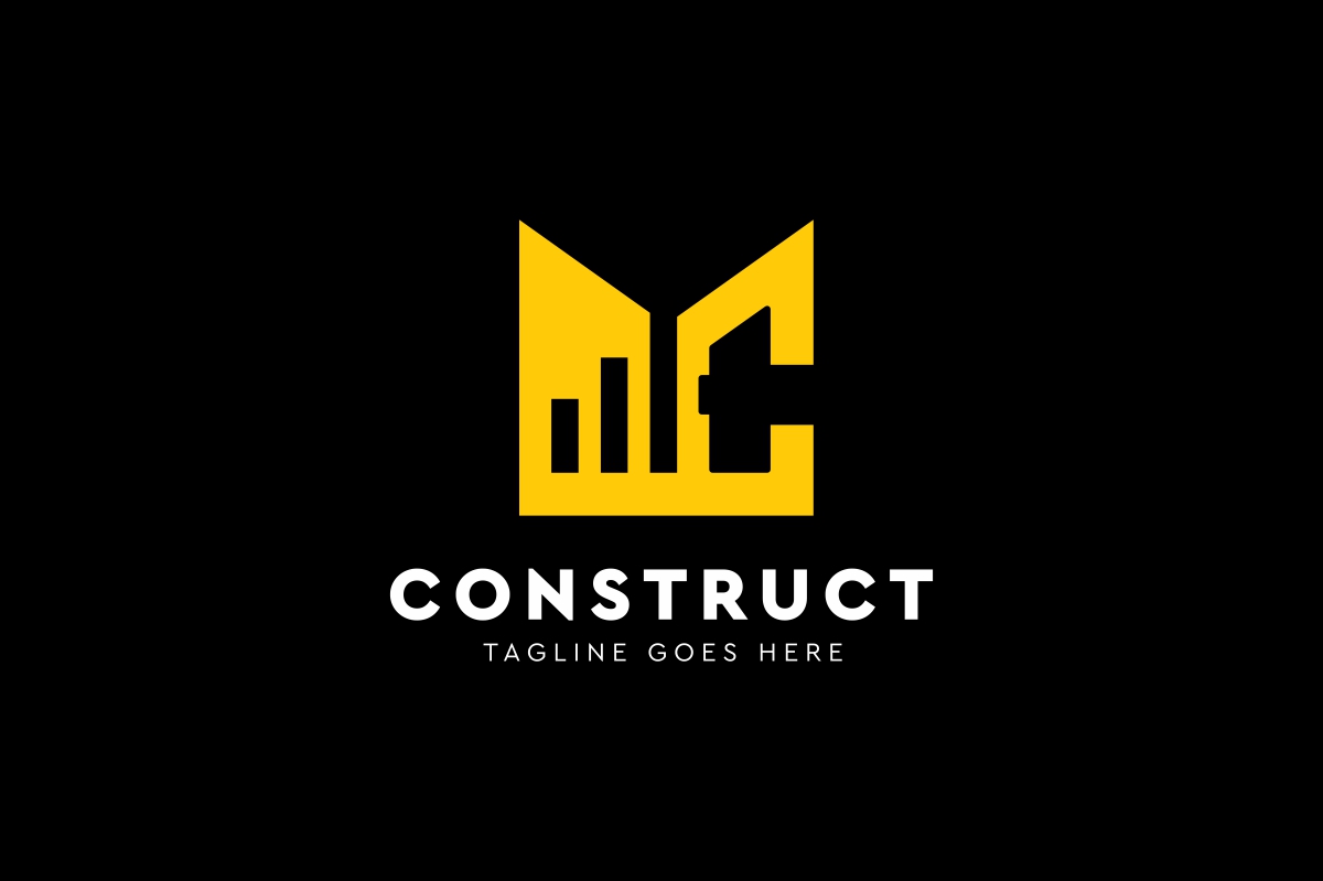 Download Шаблон логотипа "Construction Hammer Logo Template" / Construction Hammer Logo Template - Шаблон логотипа на тему графика architecture,blueprint professional,building,business,carpenter,carpentry,company,construction,contractor,corporation,design,drill,engineer,hammer,hand,handy,handyman,home,improvement,logo