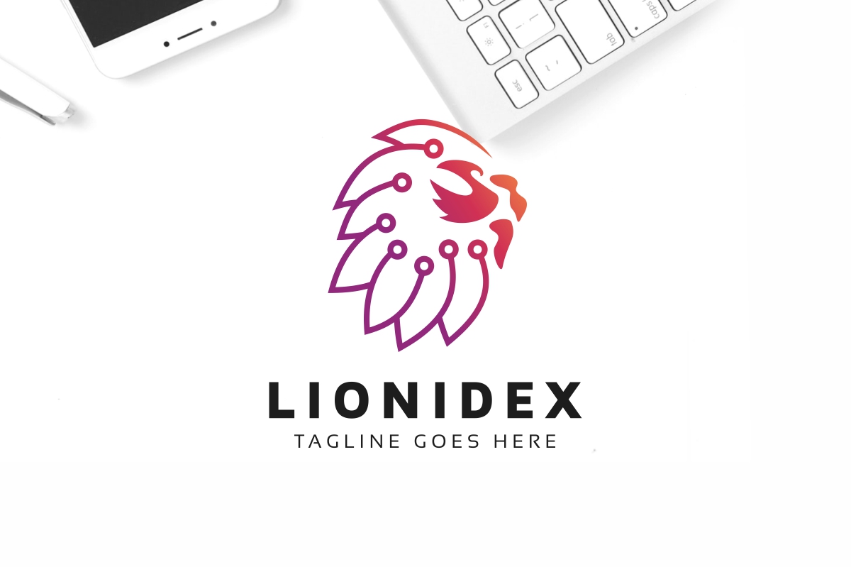 Download Шаблон логотипа "Lion Tech Logo Template" / Lion Tech Logo Template - Шаблон логотипа на тему графика animals,auto,automobile,blue,brand logo,branding,car,car logo,company,company logo,corporate,creative,creative logo,creative logo design,free logo,geek,geek logo,logo creative,logo free,logo 