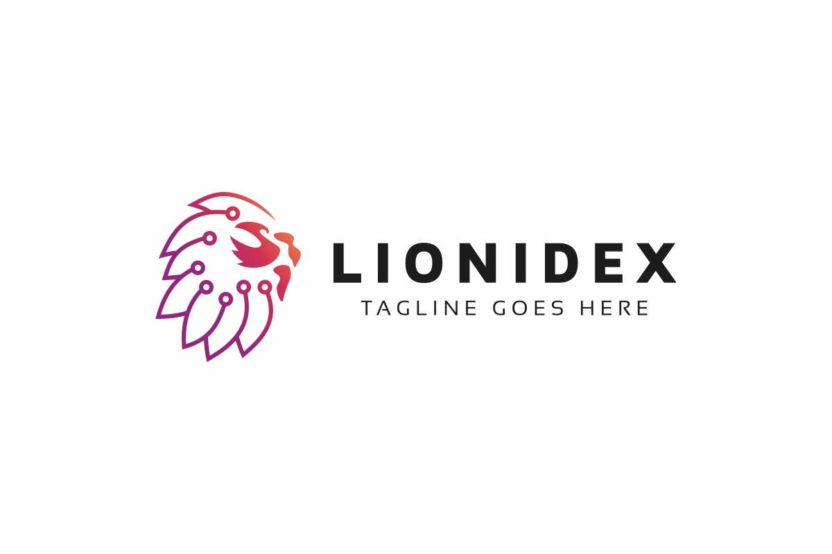 Download Шаблон логотипа "Lion Tech Logo Template" / Lion Tech Logo Template - Шаблон логотипа на тему графика animals,auto,automobile,blue,brand logo,branding,car,car logo,company,company logo,corporate,creative,creative logo,creative logo design,free logo,geek,geek logo,logo creative,logo free,logo 