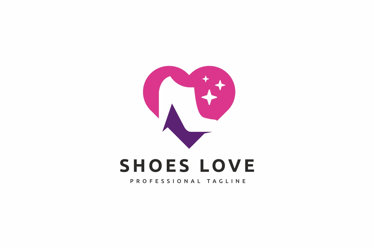 Download Шаблон логотипа "Shoes Love Logo Template" / Shoes Love Logo Template - Шаблон логотипа на тему графика acupunctrist,acupuncture,ankle,beauty,care,center,clinic,feet,foot,health,healthy,heart,herbal,leg,logo,love,massage,medical,medicine,podiatrist