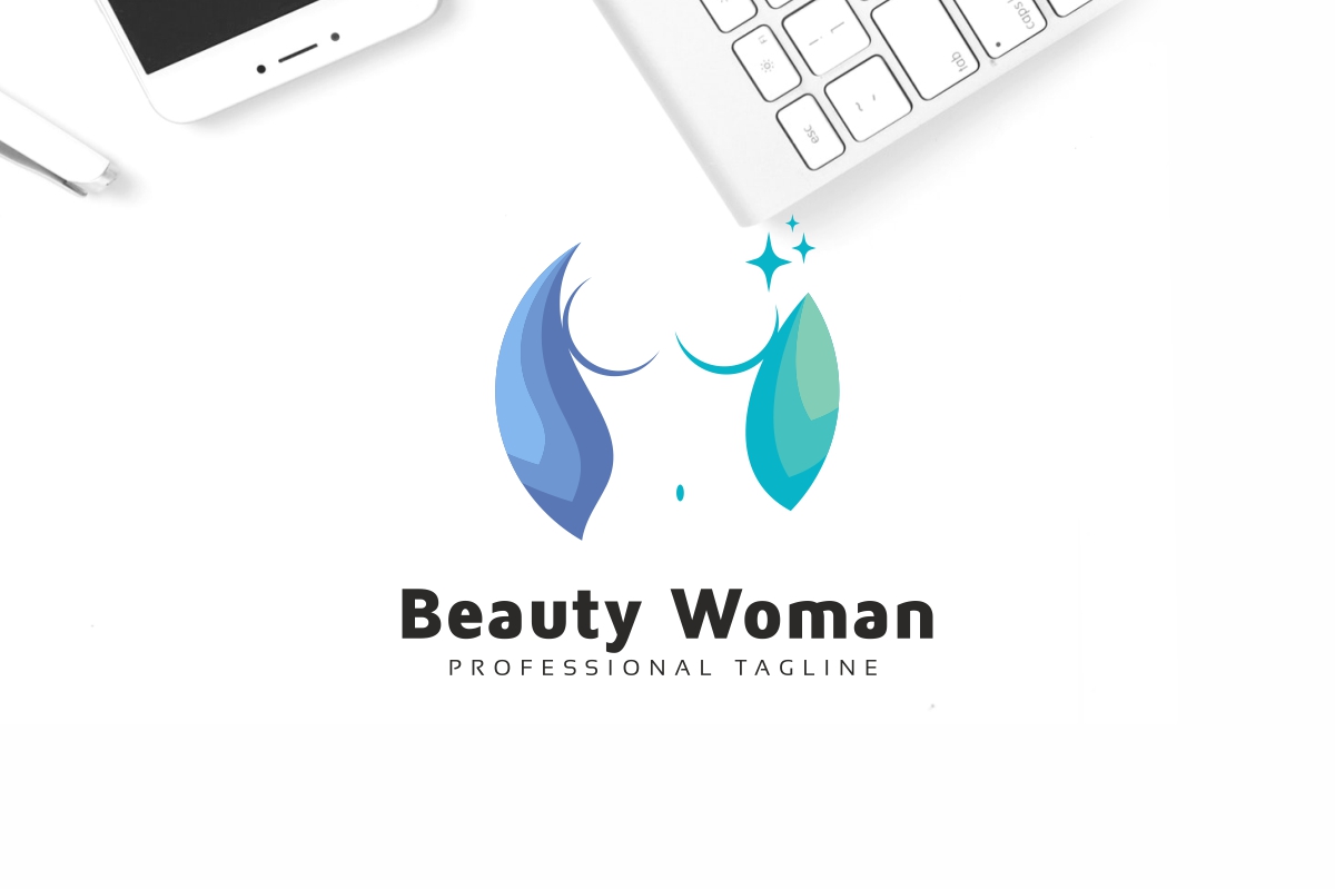 Download Шаблон логотипа "Beauty Woman Logo Template" / Beauty Woman Logo Template - Шаблон логотипа на тему графика beautiful,beauty,care,clinic logo,diet,eco,fashion,feminine,fitness,green,hairstyle,health,leaf,medical,natural,pink,salon,spa,spa logo,therapy