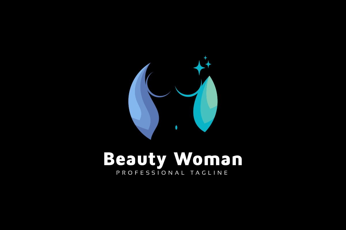 Download Шаблон логотипа "Beauty Woman Logo Template" / Beauty Woman Logo Template - Шаблон логотипа на тему графика beautiful,beauty,care,clinic logo,diet,eco,fashion,feminine,fitness,green,hairstyle,health,leaf,medical,natural,pink,salon,spa,spa logo,therapy