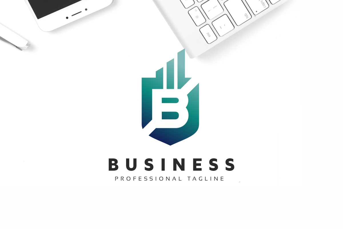 Download Шаблон логотипа "Business B Letter Logo Template" / Business B Letter Logo Template - Шаблон логотипа на тему графика 2d,brand,branding,business,busy,circle,company,creative,design,flat,flat shadow,game,inspire,letter,media,minimal,minimalist,modern,round,shadow