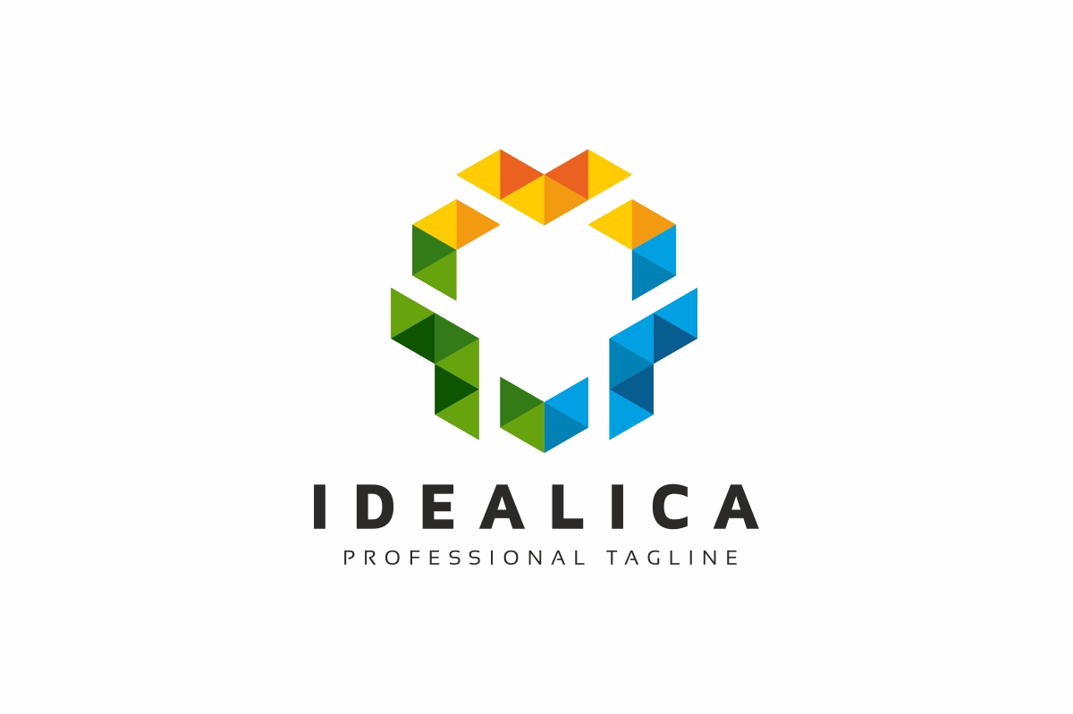 Download Шаблон логотипа "Colorful Polygon Hexagon Logo Template" / Colorful Polygon Hexagon Logo Template - Шаблон логотипа на тему графика abstract,box,business,colorful,communication,core,corporate,creative,creativity,cube,cubic,cubical,data,digital,hexagon,hexagonal,marketing,media,motion,multimedia