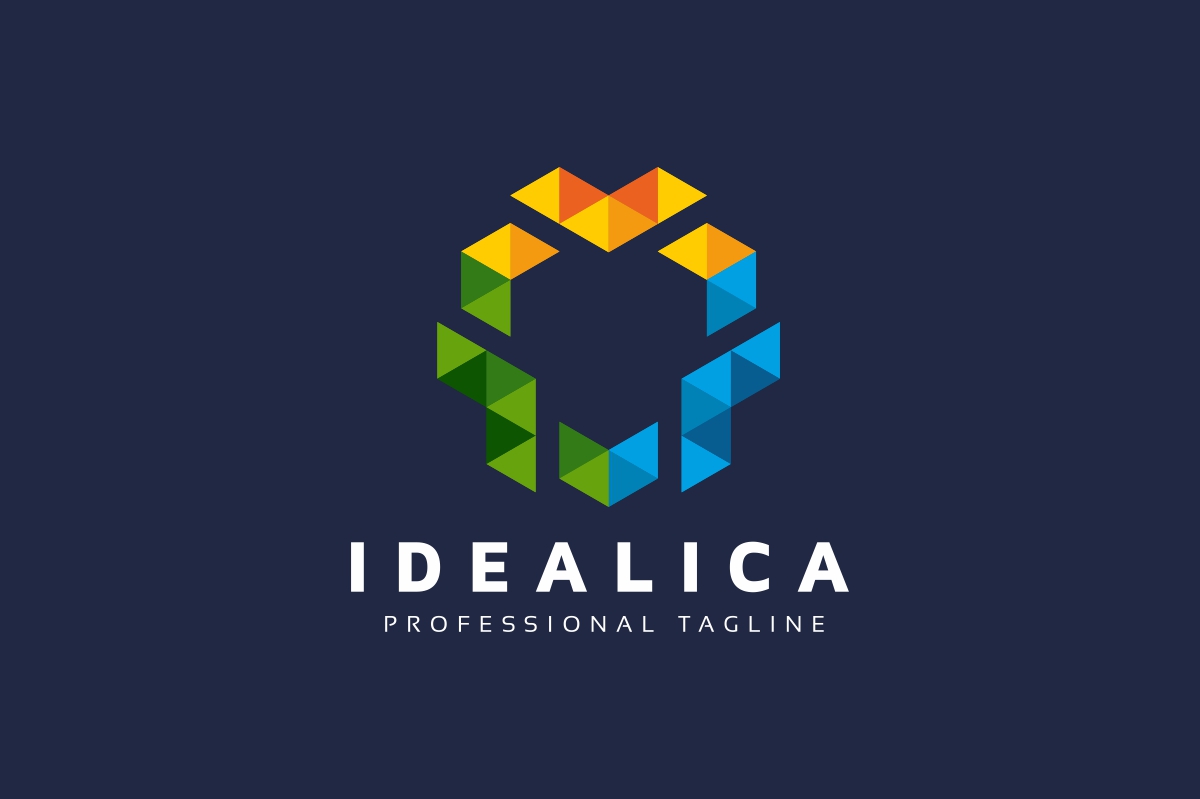 Download Шаблон логотипа "Colorful Polygon Hexagon Logo Template" / Colorful Polygon Hexagon Logo Template - Шаблон логотипа на тему графика abstract,box,business,colorful,communication,core,corporate,creative,creativity,cube,cubic,cubical,data,digital,hexagon,hexagonal,marketing,media,motion,multimedia