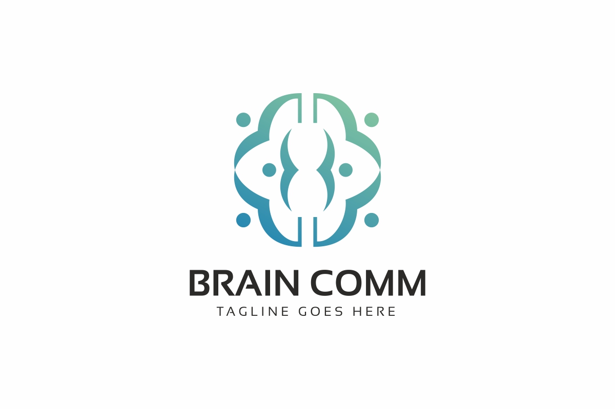 Download Шаблон логотипа "Brain Community Logo Template" / Brain Community Logo Template - Шаблон логотипа на тему графика brain,brain logo,brainstorm,bright,communication,concept,cortex,entertainment,flash,gaming,head,health,idea,intelligence,knowledge,media,medical,medicine,mind,network