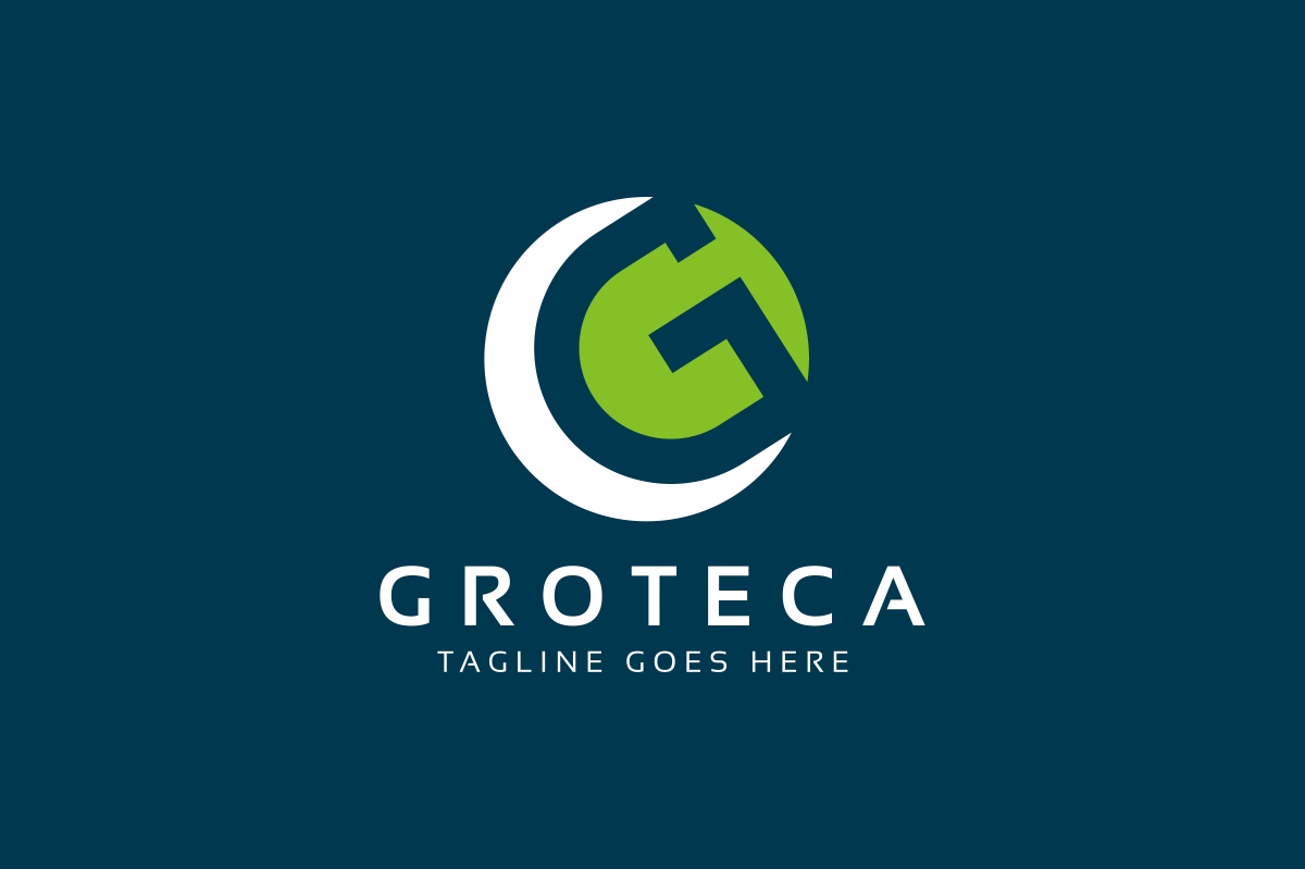 Download Шаблон логотипа "Groteca G Letter Logo Template" / Groteca G Letter Logo Template - Шаблон логотипа на тему графика agency,alphabet,arrow,business,character,characters,clean,company,consulting,corporate,flat,grow,growing,growth,letter,logo,market,marketing,mockup,modern