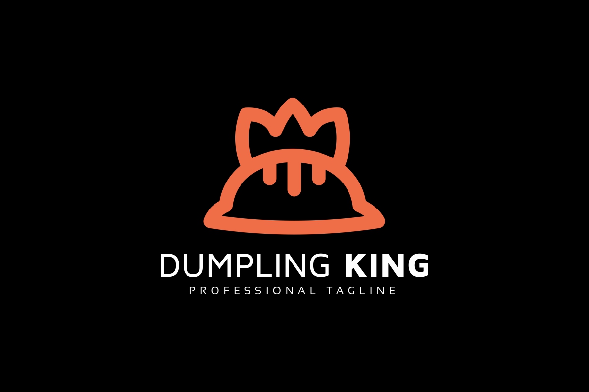 Download Шаблон логотипа "Dumpling King Logo Template" / Dumpling King Logo Template - Шаблон логотипа на тему графика animal,animals,cartoon,character,characters,child,children,clip art,cool,cute,delicious,design,dessert,dumplings,fairy,family fun,food,fun,illustration,kid