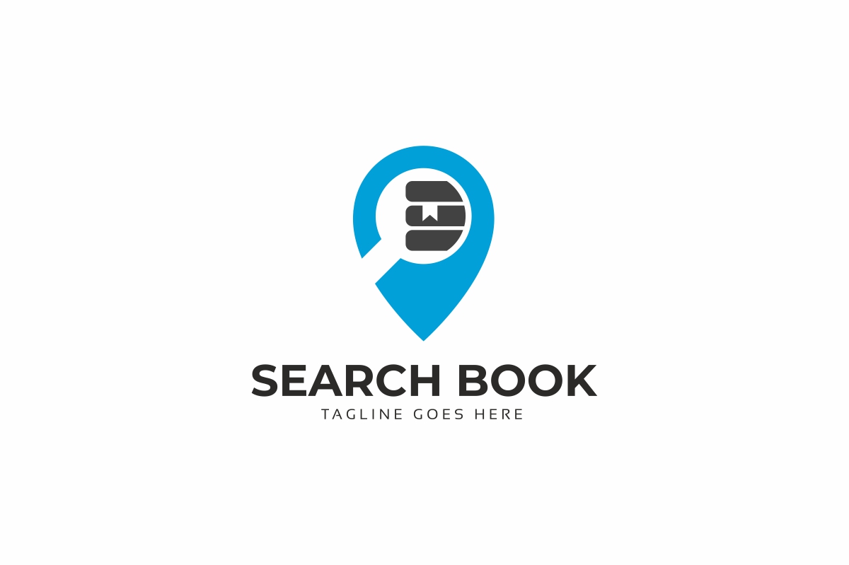 Download Шаблон логотипа "Search Book Logo Template" / Search Book Logo Template - Шаблон логотипа на тему графика book,book logo,book shop,book store,brand,branding,college textbooks,creative,creative design,creative logo,ebook,education,internet encyclopedias,knowledge,learning,learning center,library,m